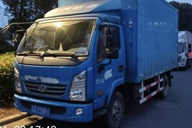 二手跃进 上骏X300-33 115马力 4.18米单排厢式轻卡(国五) 单桥 全柴二手载货车 蓝牌图片
