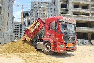 二手陕汽重卡 德龙M3000S 460马力 6X4牵引车(国六) 双驱 潍柴二手牵引车 黄牌图片