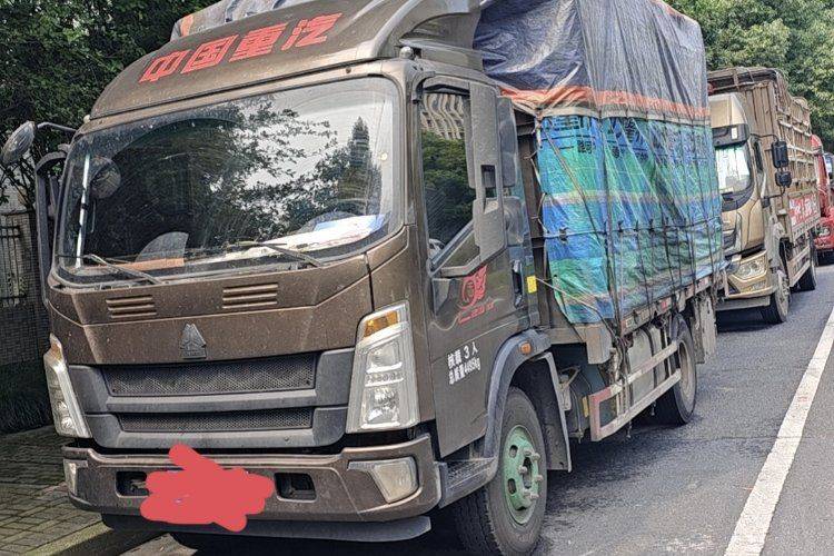 二手重汽HOWO轻卡 160马力 载货车