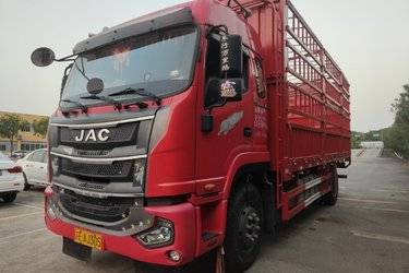 二手江淮 格尔发K6LII中卡 200马力 4X2 6.8米仓栅式载货车(国六) 单桥 安徽康明斯二手载货车 黄牌