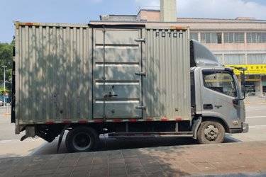 二手福田 奥铃速运 120马力 4.14米单排厢式轻卡(国六) 单桥 北汽福田二手载货车 蓝牌