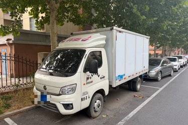 二手福田 祥菱M2 舒适型 1.6L 122马力 汽油 3.7米单排厢式微卡(国六) 单桥 北汽福田二手载货车 蓝牌