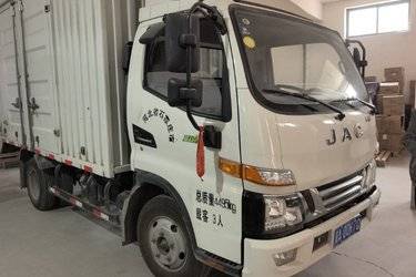 二手江淮 骏铃金元宝 95马力 3.7米单排厢式轻卡(国六) 单桥 全柴二手载货车 蓝牌