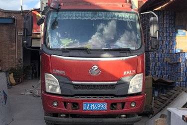 二手东风柳汽 乘龙L3 160马力 4.2米单排轻卡底盘(国五) 单桥 玉柴二手载货车 蓝牌图片