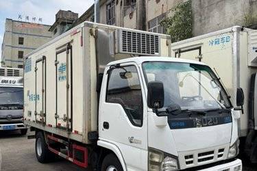 二手冷藏车 庆铃五十铃 五十铃600P 130 4.1 4X2图片