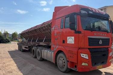 二手中国重汽 汕德卡SITRAK G7重卡 2021款 480马力 6X4 AMT自动挡牵引车(国五) 双驱 曼二手牵引车 黄牌图片