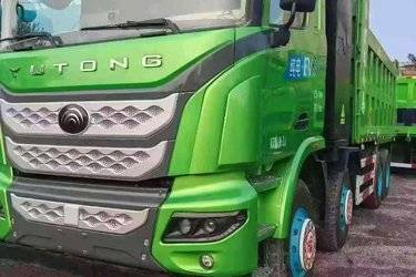 二手福田 欧曼T 350马力 8X4 自卸车 前四后八 曼二手自卸车图片