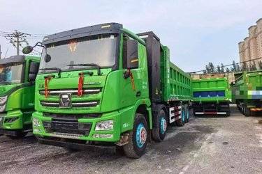 二手徐工 漢風(汉风)P5 400马力 8X4 5.6米自卸车(国六) 前四后八 玉柴二手自卸车 黄牌图片