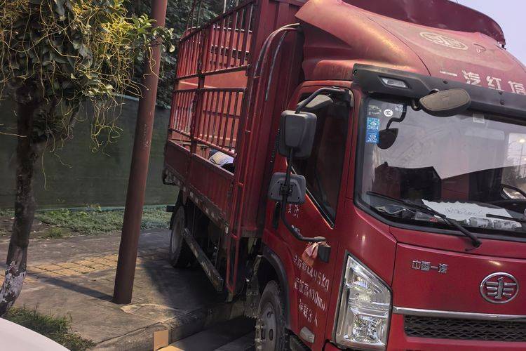 二手一汽红塔 125马力 载货车