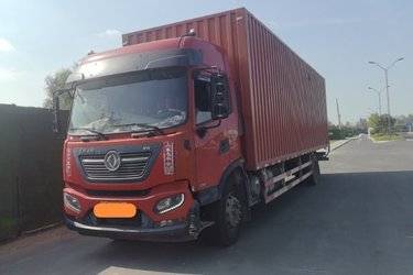二手东风新疆 天锦KS 210马力 6X2 9.6米厢式载货车(国五) 前四后四 东风康明斯二手载货车 黄牌