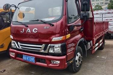 二手江淮 骏铃V6 156马力 4.18米单排栏板轻卡(国五) 单桥 云内动力二手载货车 蓝牌图片