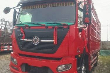 二手东风商用车 天锦KR PLUS 290马力 4X2 6.8米仓栅式载货车(国六) 单桥 东风康明斯二手载货车 黄牌