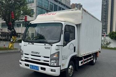 二手庆铃 五十铃KV100 115马力 4.17米单排厢式轻卡(国五) 单桥 庆铃五十铃二手载货车 蓝牌