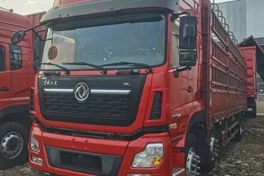 二手东风商用车 天龙VL重卡 292马力 6X2 9.6米厢式载货车(国五) 前四后四 雷诺二手载货车 黄牌图片