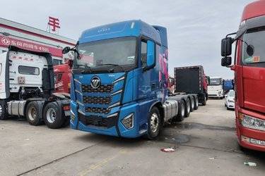 二手福田 欧曼EST 星辉版 北方版 620马力 6X4 AMT自动档牵引车(国六) 双驱 福田康明斯二手牵引车 黄牌图片
