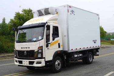 二手冷藏车 重汽HOWO轻卡 统帅 210 4.08 4X2