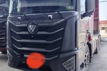 二手福田 欧曼GTL 520马力 6X4 AMT自动挡牵引车(国六) 双驱 福田康明斯二手牵引车 黄牌图片