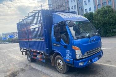 二手江淮 康铃H5 143马力 3.82米排半厢式轻卡(国五) 单桥 云内动力二手载货车 蓝牌图片
