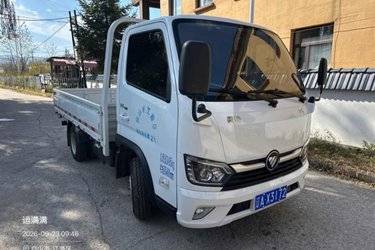 二手福田 奥铃V卡 1.6L 122马力 汽油 3.19米单排栏板小卡(国六) 单桥 东安二手载货车 蓝牌
