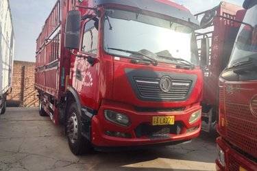 二手东风商用车 天锦KR 舒适版 260马力 4X2 6.8米仓栅式载货车(国六) 单桥 东风康明斯二手载货车 黄牌
