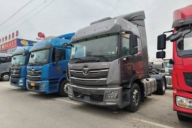 二手福田 欧曼GTL 基本型 470马力 4X2 牵引车(国六)(采埃孚16挡)(国六) 单桥 福田康明斯二手牵引车 黄牌图片
