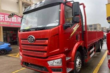 二手一汽解放 J6L 经典版 240马力 4X2 6.75米栏板载货车(国六) 单桥 大柴二手载货车 黄牌图片