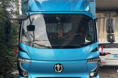 二手飞碟 EW5 4.5T 4.18米单排纯电仓栅式轻卡  二手电动卡车电动载货车