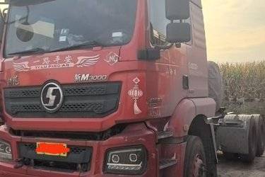 二手陕汽重卡 德龙M3000L 经典版 430马力 6X4 LNG牵引车(国六) 双驱 潍柴二手牵引车 黄牌图片