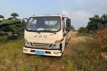 二手江淮 骏铃V5 130马力 4.15米单排厢式轻卡(国五) 单桥 云内动力二手载货车 蓝牌图片