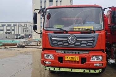 二手东风商用车 天锦VR中卡 180马力 4X2 4.8米自卸车(国六) 单桥 玉柴二手自卸车 黄牌图片