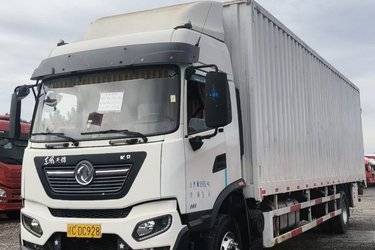二手东风商用车 天锦KR 245马力 4X2 8米翼开启厢式载货车(国五) 单桥 东风康明斯二手载货车 黄牌图片