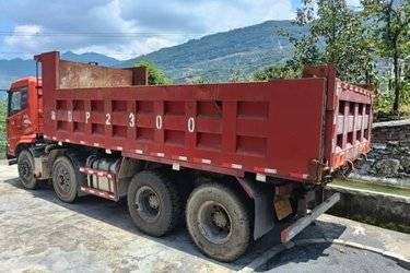 二手东风商用车 天锦重卡 310马力 8X4 6.2米自卸车(国五) 前四后八 玉柴二手自卸车 黄牌