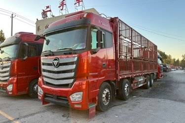 二手畜禽运输车 欧曼重卡(原福田欧曼) 欧曼EST 520 9.6 8X4