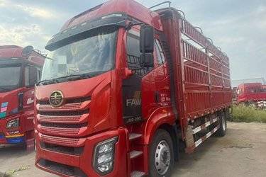 二手一汽解放 J6G 领航版 南方款 280马力 4X2 6.75米栏板载货车(国六) 单桥 锡柴二手载货车 黄牌图片