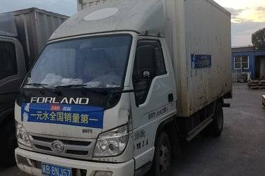 二手福田时代 小卡之星1 116马力 3.7米单排厢式微卡(国五) 单桥 北汽福田二手载货车 蓝牌