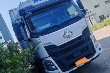 二手东风柳汽 乘龙H5中卡 220马力 4X2 6.75米栏板载货车(国五) 单桥 东风康明斯二手载货车 黄牌图片