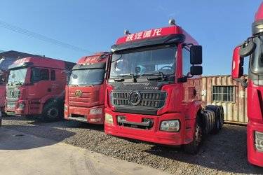 二手陕汽重卡 德龙M3000S 460马力 6X4牵引车(国六) 双驱 潍柴二手牵引车 黄牌图片