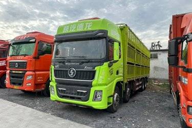 二手畜禽运输车 陕汽重卡 德龙X5000 480 9.6 8X4