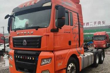 二手中国重汽 汕德卡SITRAK G7重卡 540马力 6X4 AMT自动挡牵引车(国六) 双驱 曼二手牵引车 黄牌图片