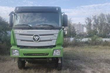 二手福田 欧曼GTL 9系重卡 400马力 8X4 5.8米自卸车(国五) 前四后八 潍柴二手自卸车 黄牌