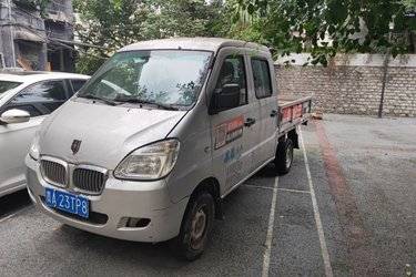 二手金杯 T32 2018款 标准型 1.3L 82马力 汽油 2.055米双排栏板微卡(国五) 单桥 华晨鑫源金杯二手载货车 蓝牌