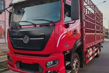 二手东风商用车 天锦KR PLUS 舒适版 290马力 4X2 6.8米仓栅式载货车(国六) 单桥 东风康明斯二手载货车 黄牌