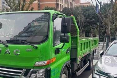 二手江淮 骏铃G5 160马力 4X2 3.8米单排自卸车(国六) 单桥 云内动力二手自卸车 黄牌