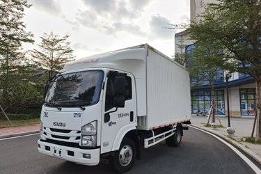 二手庆铃 五十铃M100 120马力 4.13米单排厢式轻卡(国六) 单桥 庆铃五十铃二手载货车 蓝牌