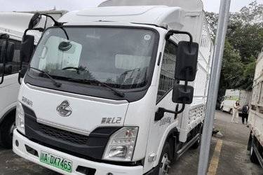 二手东风柳汽 乘龙L2 4.5T 4.2米单排纯电动仓栅式轻卡  二手电动卡车电动载货车