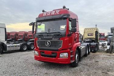二手陕汽重卡 德龙M3000S 460马力 6X4牵引车(国六) 双驱 潍柴二手牵引车 黄牌