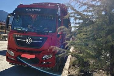 二手东风商用车 天锦KR 舒适版 260马力 4X2 6.8米仓栅式载货车(高顶双卧)(东风8档)(国六) 单桥 东风康明斯二手载货车 黄牌