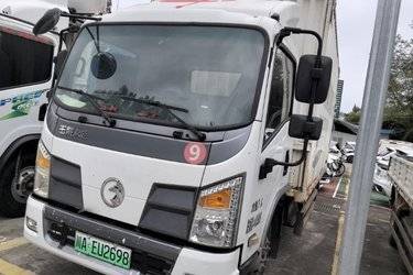 二手玉柴新能源 EC210 4.5T 4.125米单排纯电动仓栅式轻卡  二手电动卡车电动载货车