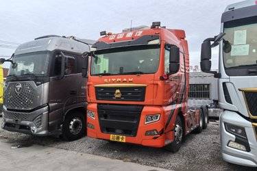二手中国重汽 汕德卡SITRAK G7S重卡 奢华版 540马力 6X4牵引车(国六) 双驱 潍柴二手牵引车 黄牌图片