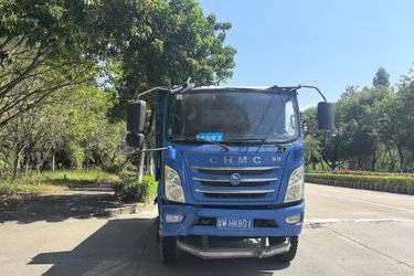 二手四川现代 瑞越 116马力 3.7米自卸车(国五) 单桥 云内动力二手自卸车 黄牌